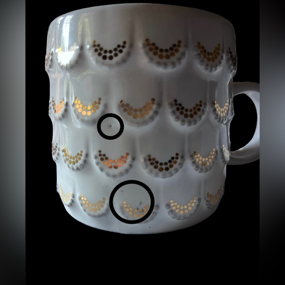 Starbucks Coffee Mug 2016 Anniversary Collection Mermaid Gold Scales (preowned) - Picture 8 of 8